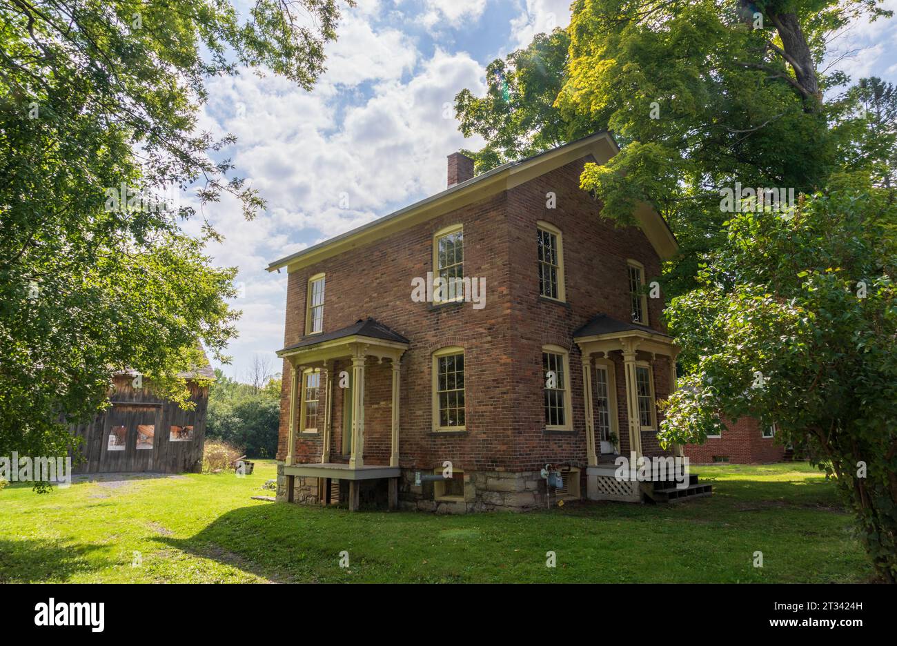 Der Harriett Tubman National Historical Park in Auburn New York Stockfoto