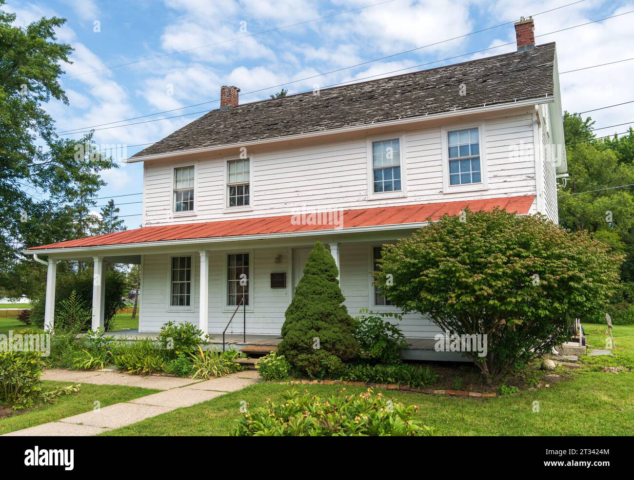 Der Harriett Tubman National Historical Park in Auburn New York Stockfoto