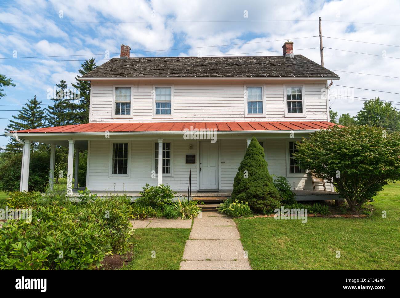 Der Harriett Tubman National Historical Park in Auburn New York Stockfoto