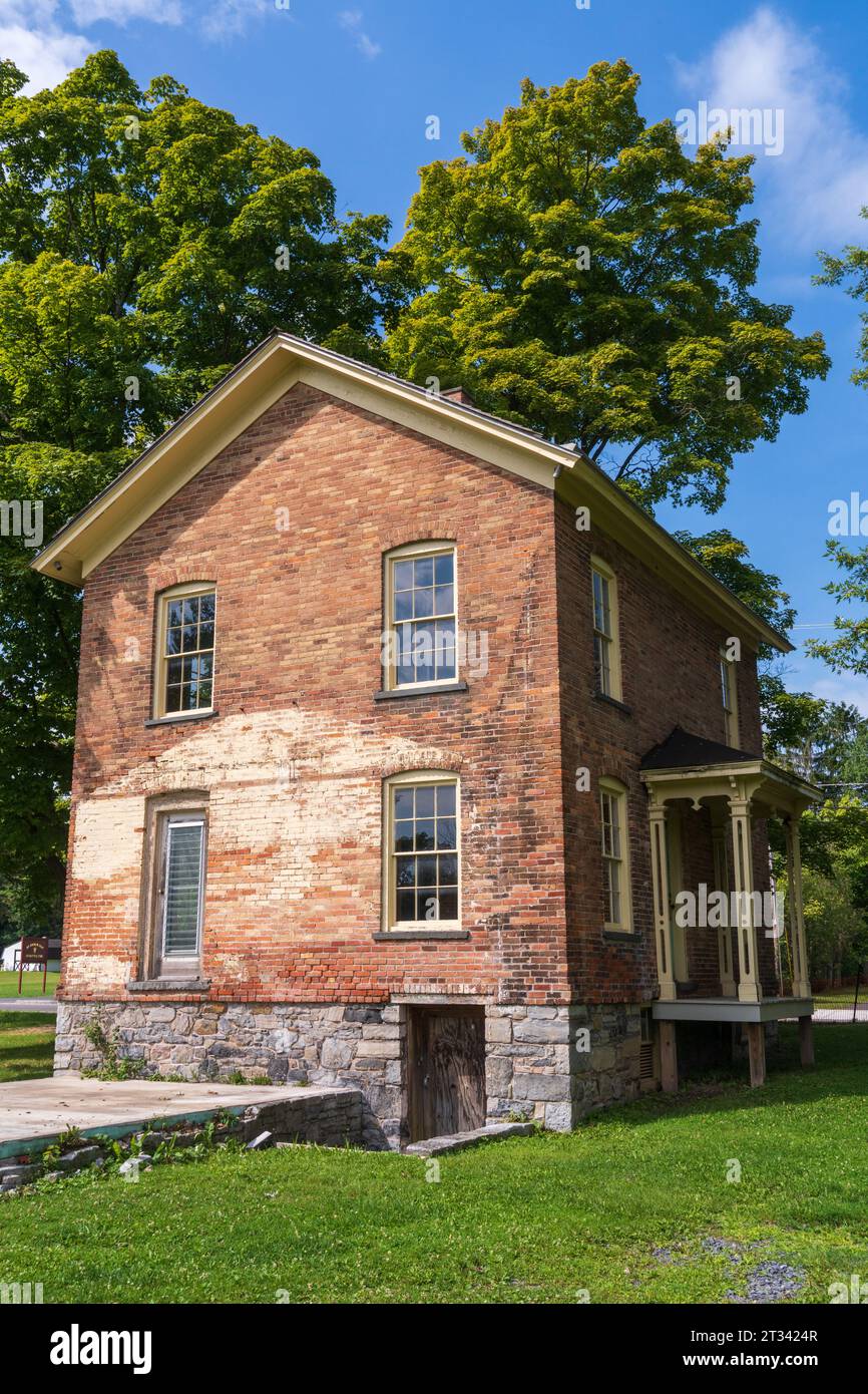 Der Harriett Tubman National Historical Park in Auburn New York Stockfoto