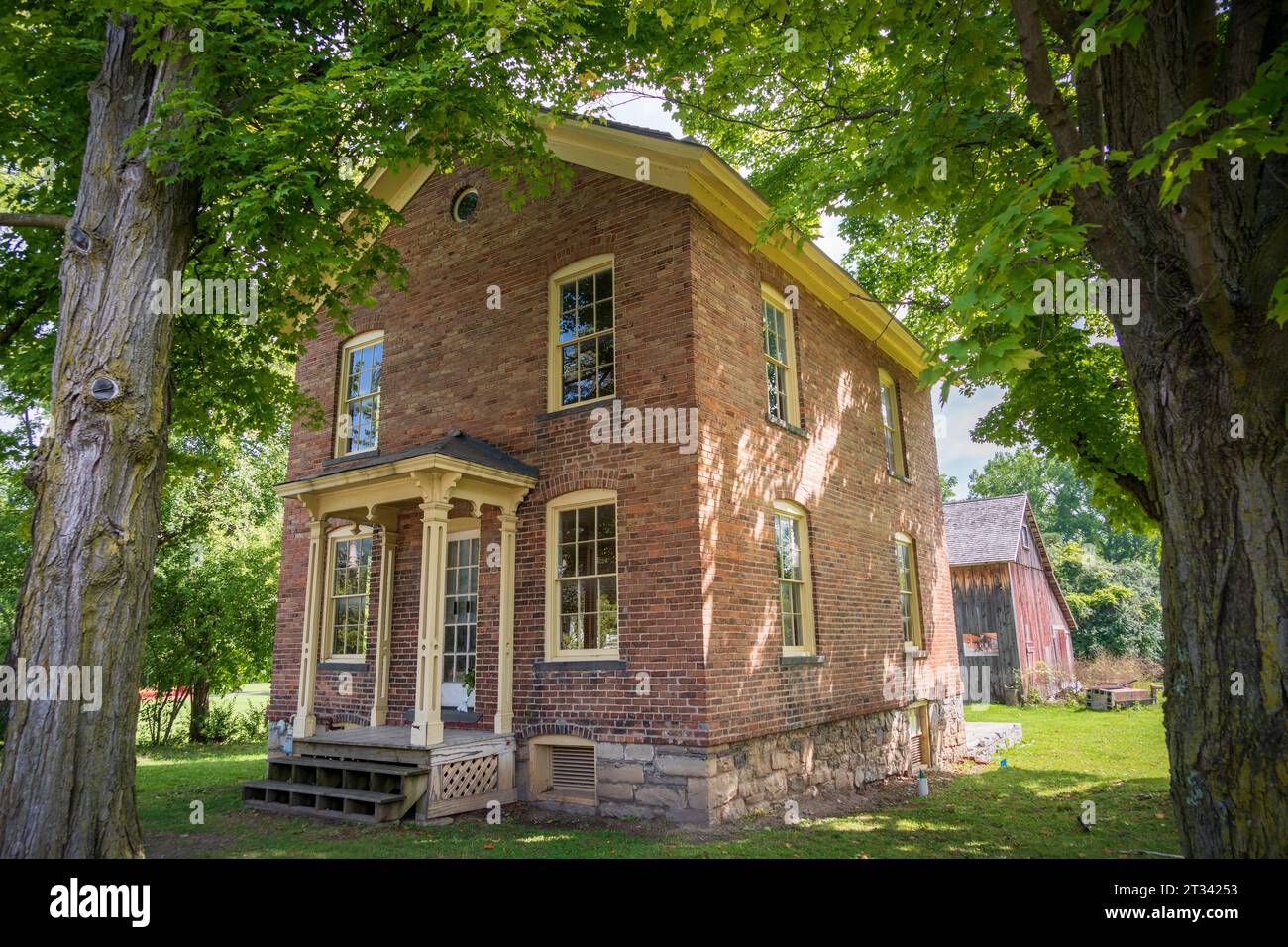 Der Harriett Tubman National Historical Park in Auburn New York Stockfoto