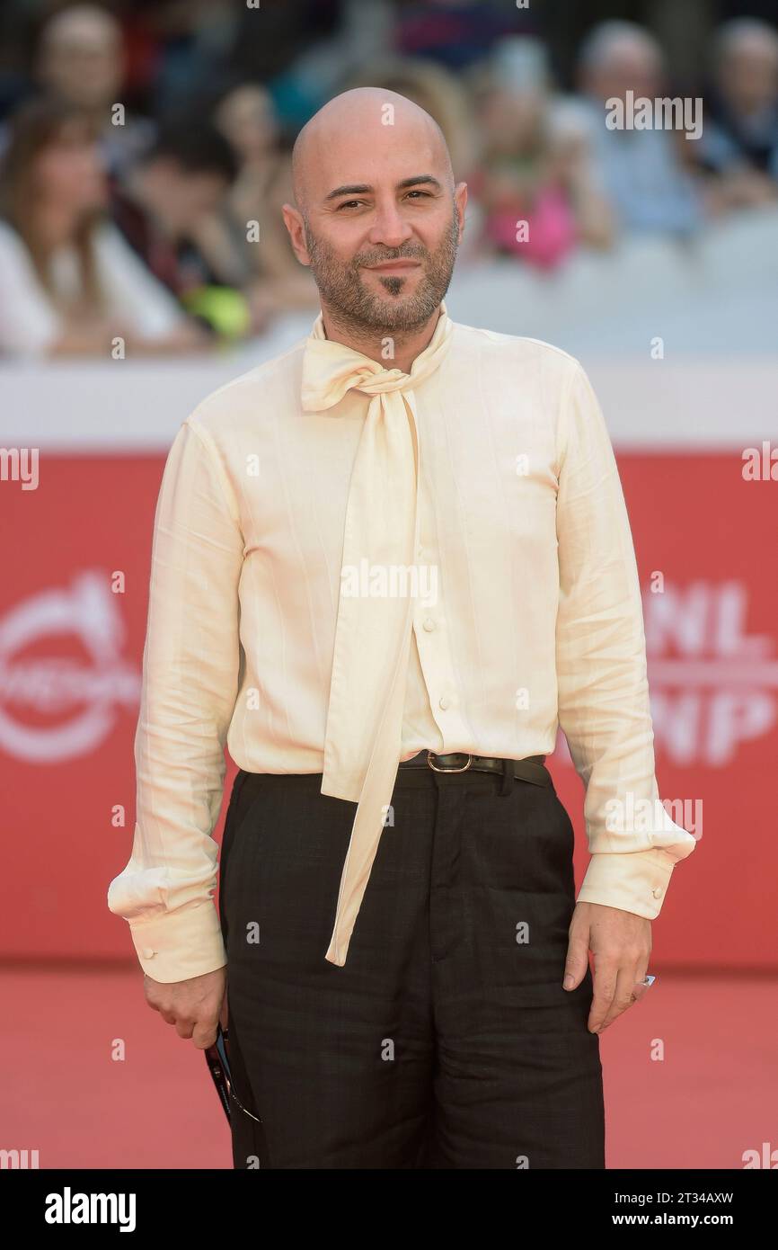 Italien, Rom, 20. Oktober 2023 18. Rom Filmfestival 2023. Roter