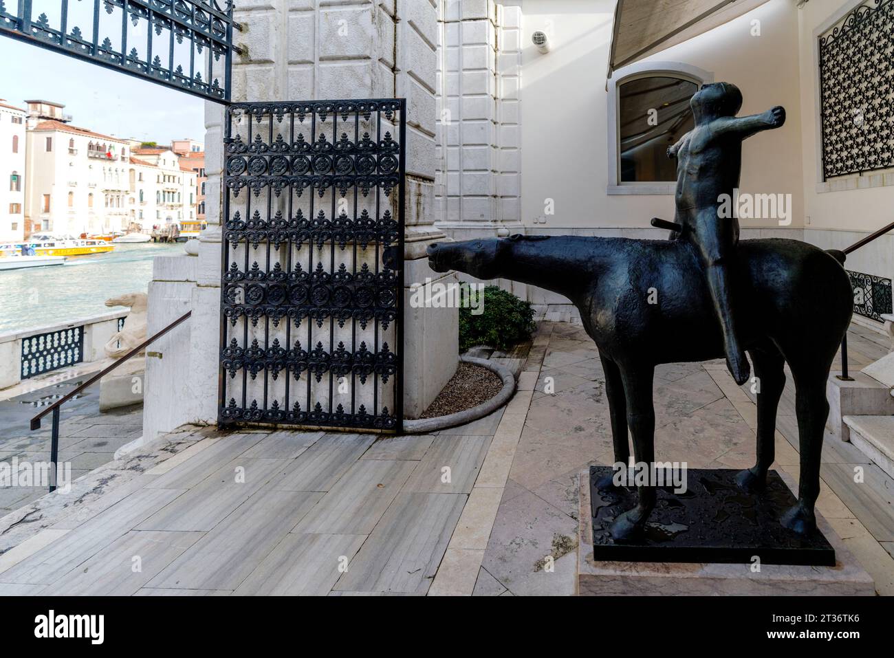 Peggy Guggenheim Collection, Modern Art Museum Venedig, Venetien, Italien, Europa Stockfoto
