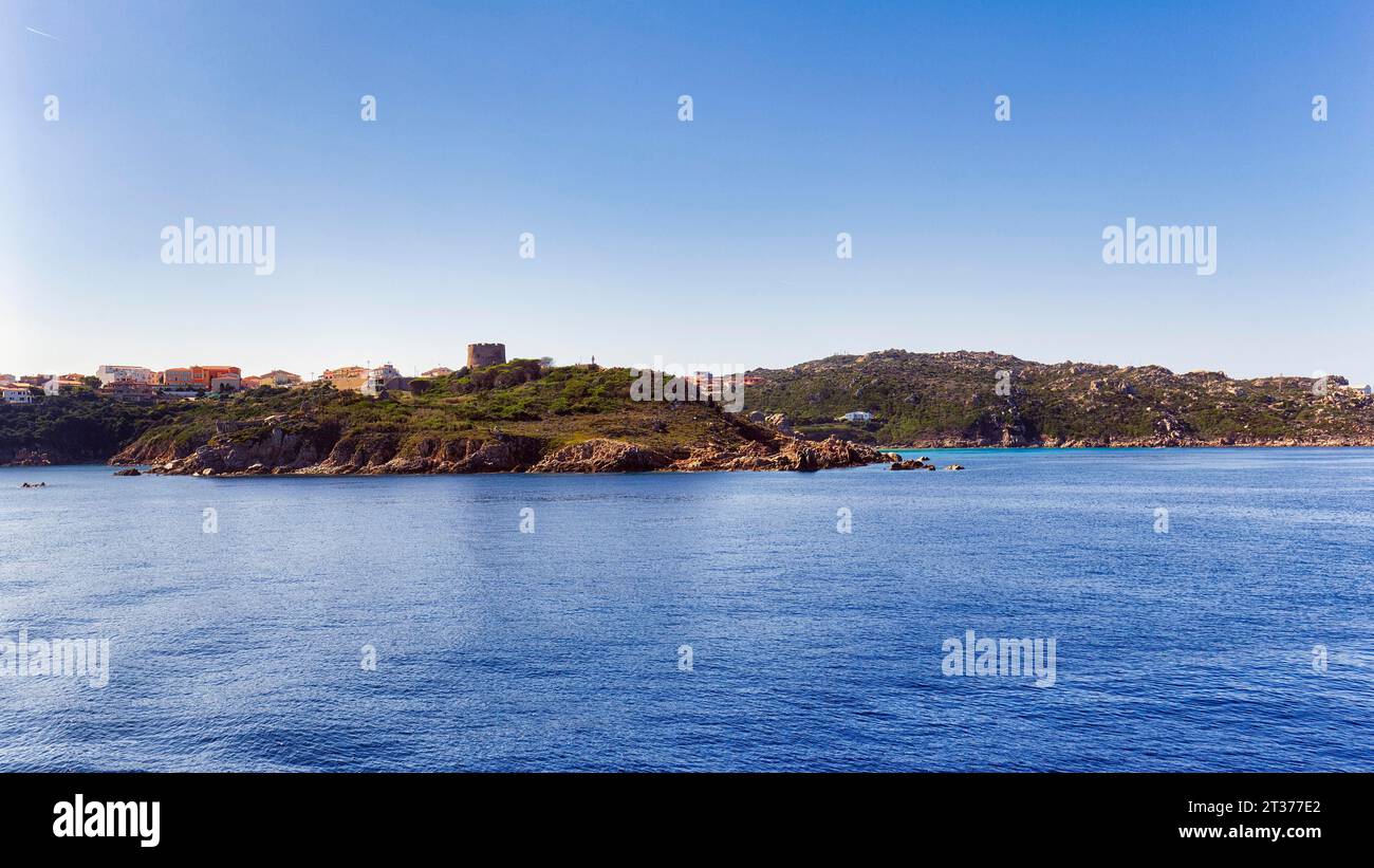 Küste in der Nähe von Santa Teresa Gallura, Sardinien, Italien Stockfoto