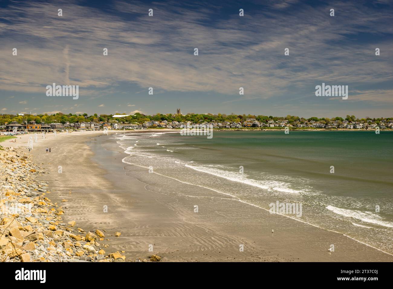 Easton's Beach Newport, Rhode Island, USA Stockfoto