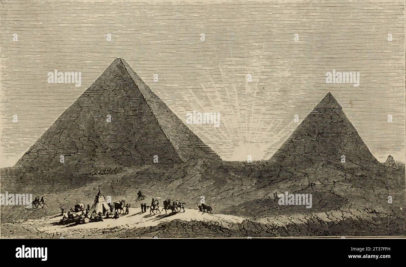 Handbuch der Archäologie, ägyptische - Griechisch - etruskisch - römischen (1867) Stockfoto