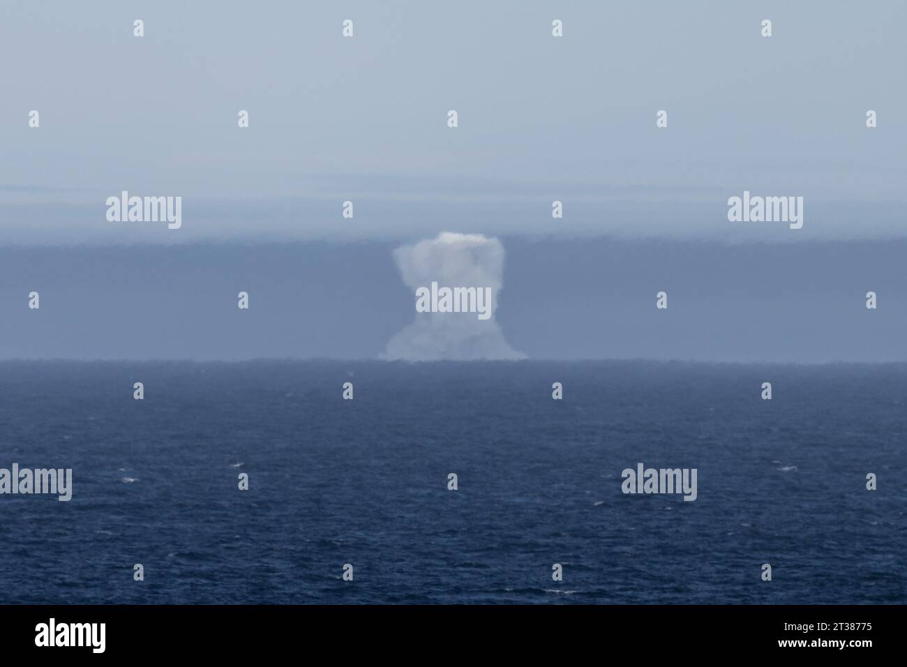 Iceberg Mirage Stockfoto