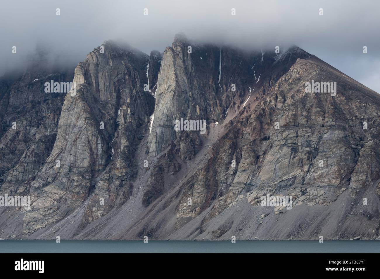 Sam Ford Fjord, Baffin Island Stockfoto