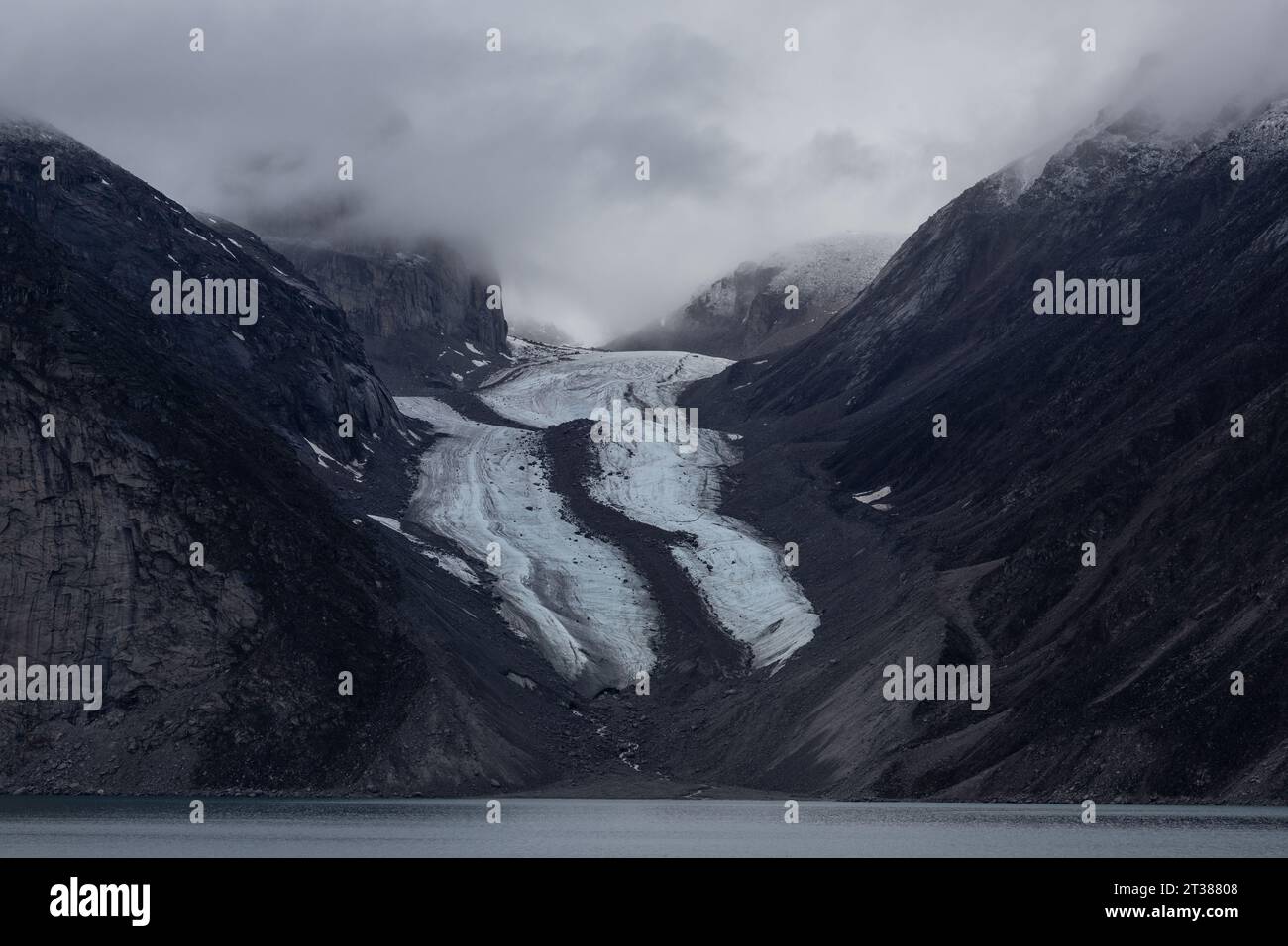 Sam Ford Fjord, Baffin Island Stockfoto