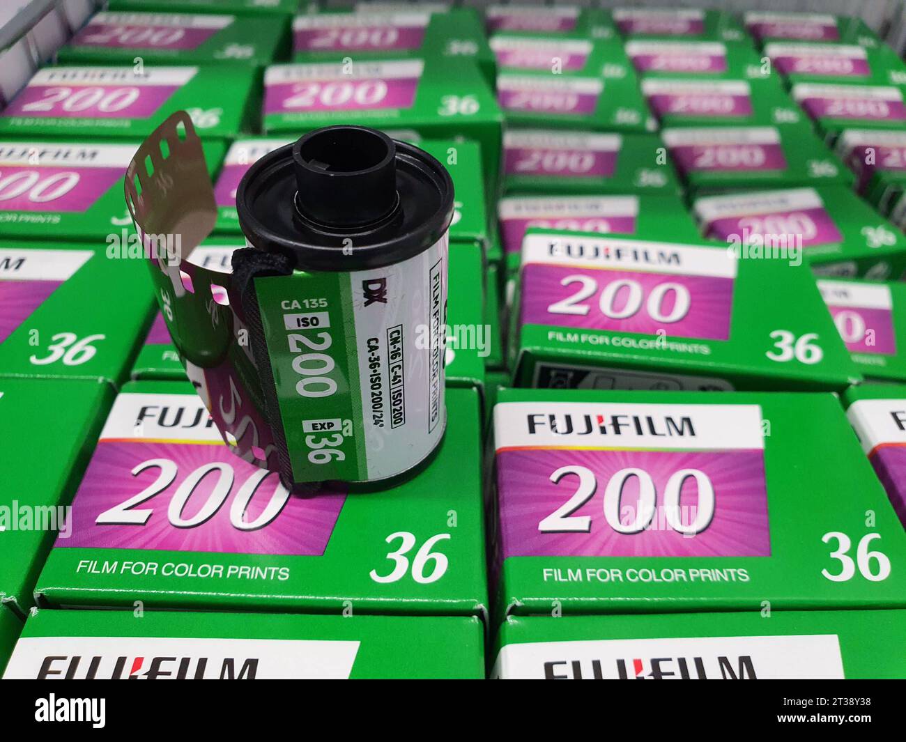 Fuji negativ Film Hamburg Deutschland *** Fuji negativ Film Hamburg Hamburg Deutschland Copyright: XLobeca/RHx Credit: Imago/Alamy Live News Stockfoto