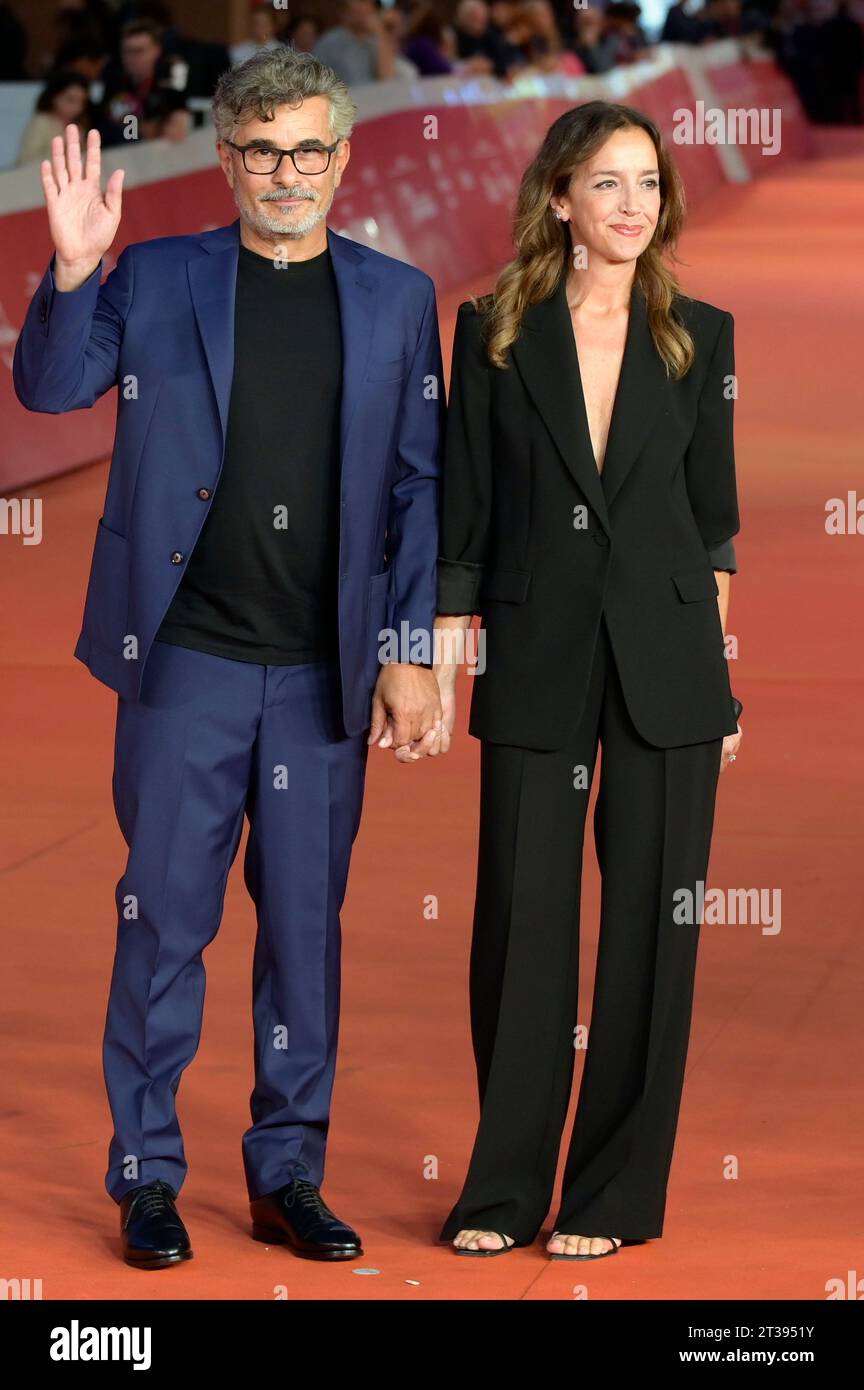 Paolo Genovese und Federica Rizzo bei der Premiere der Disney+ Serie 