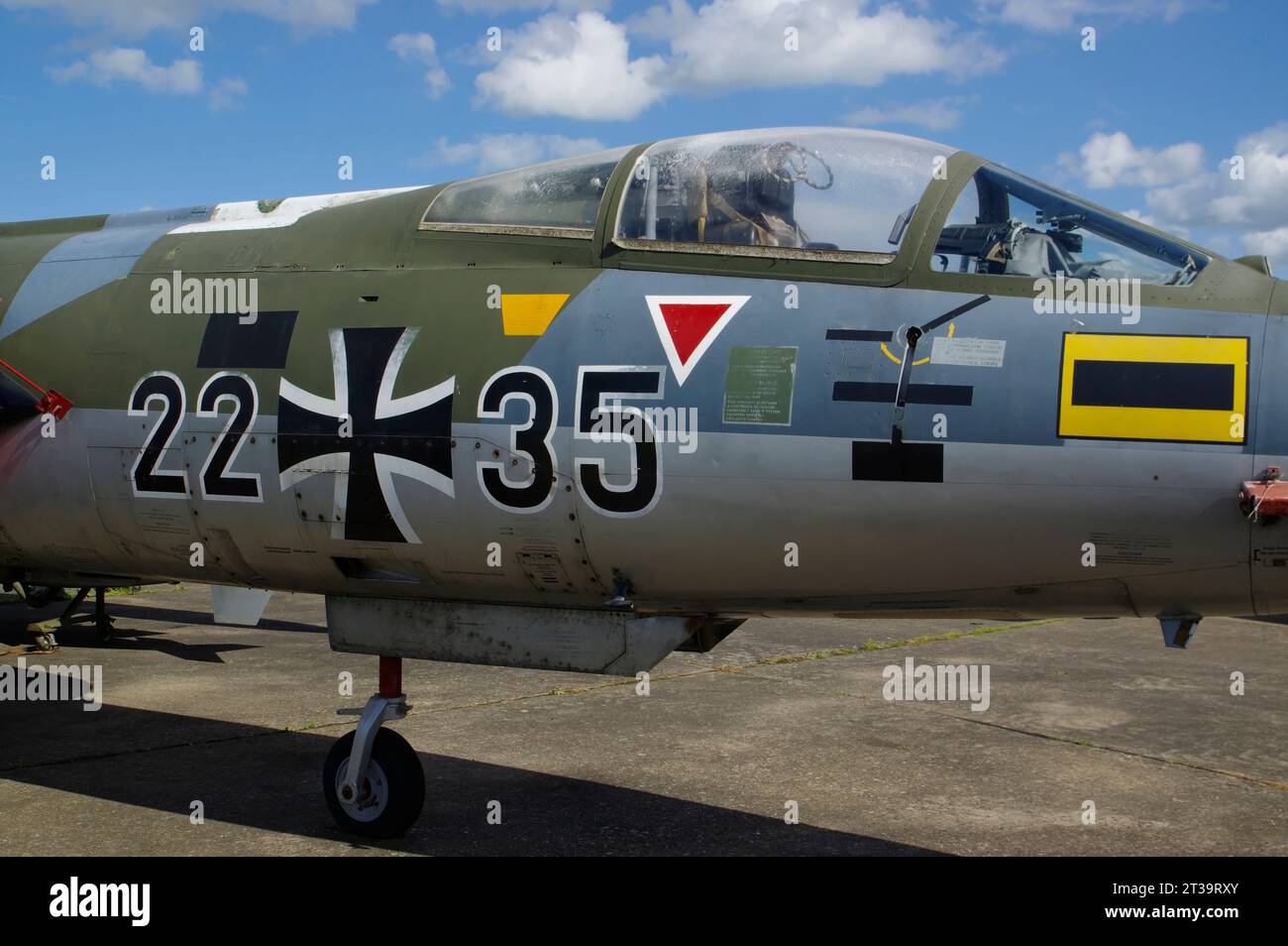 MBB, Lockheed, F104, Starfighter, Bruntingthorpe, Leicester, England, Stockfoto