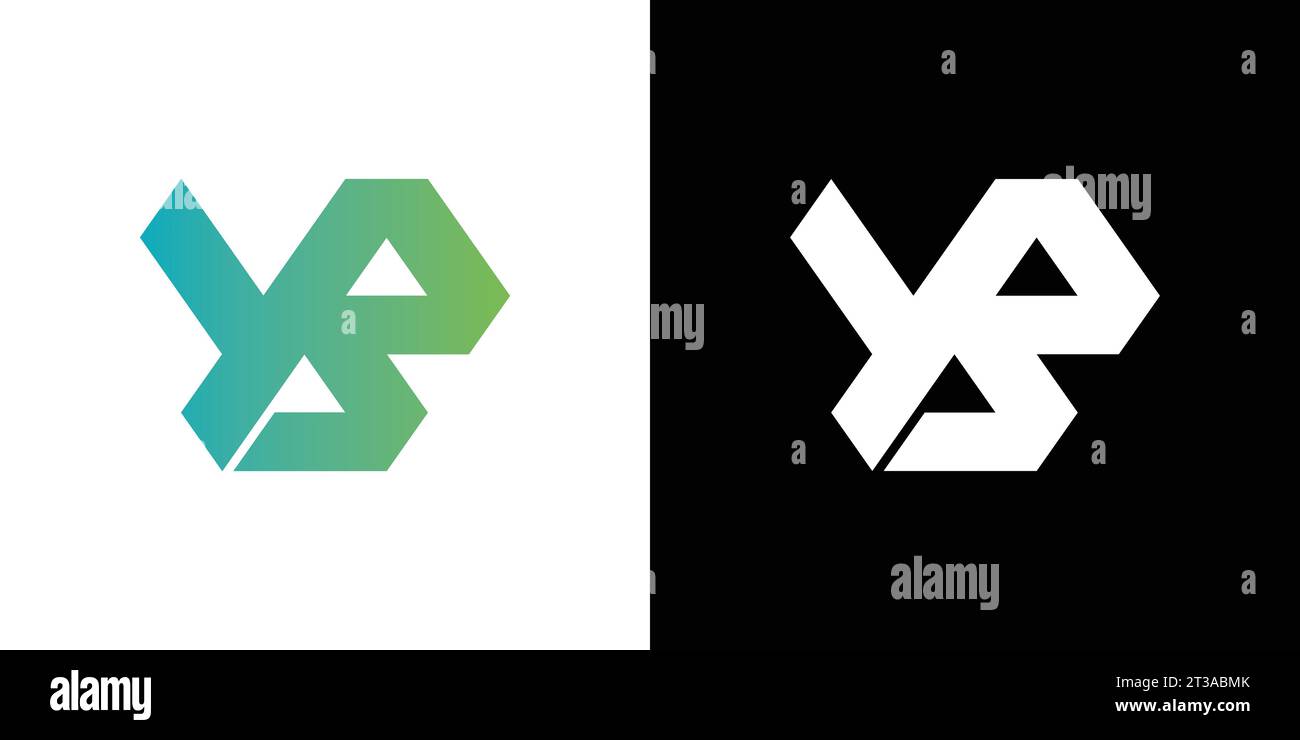 YB-Logo, YB-Monogramm, ursprüngliches YB-Logo, YB-Logo, Icon, Vektor Stock Vektor