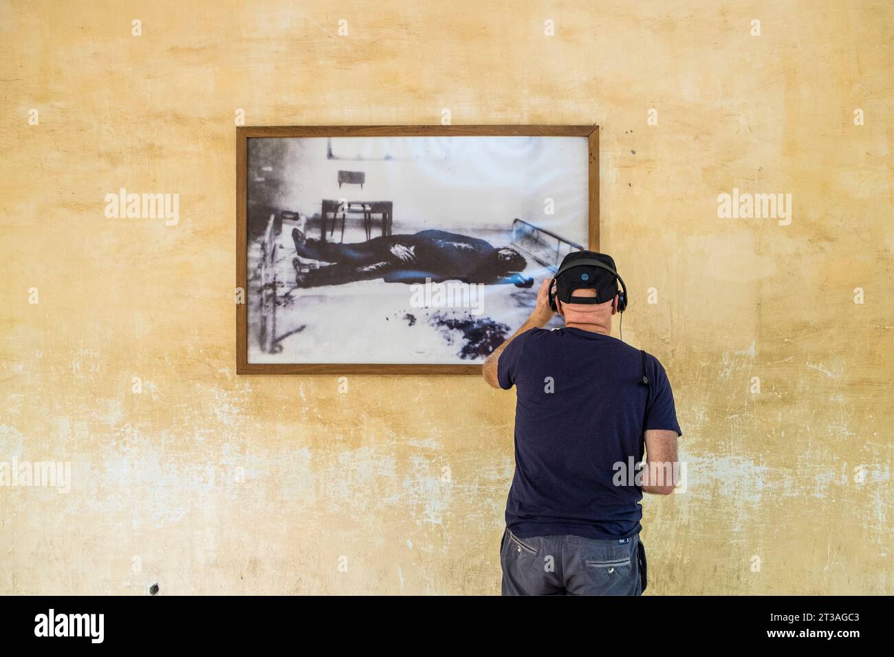 Kambodscha, Phnom Penh, Tuol sleng Völkermord Museum Stockfoto