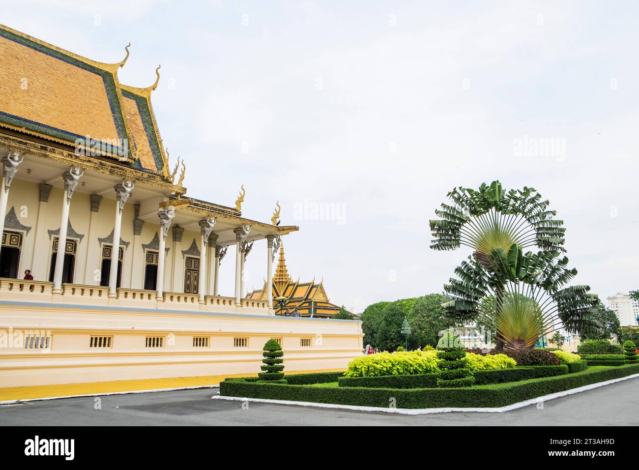 Kambodscha, Phnom Penh, Königspalast Stockfoto