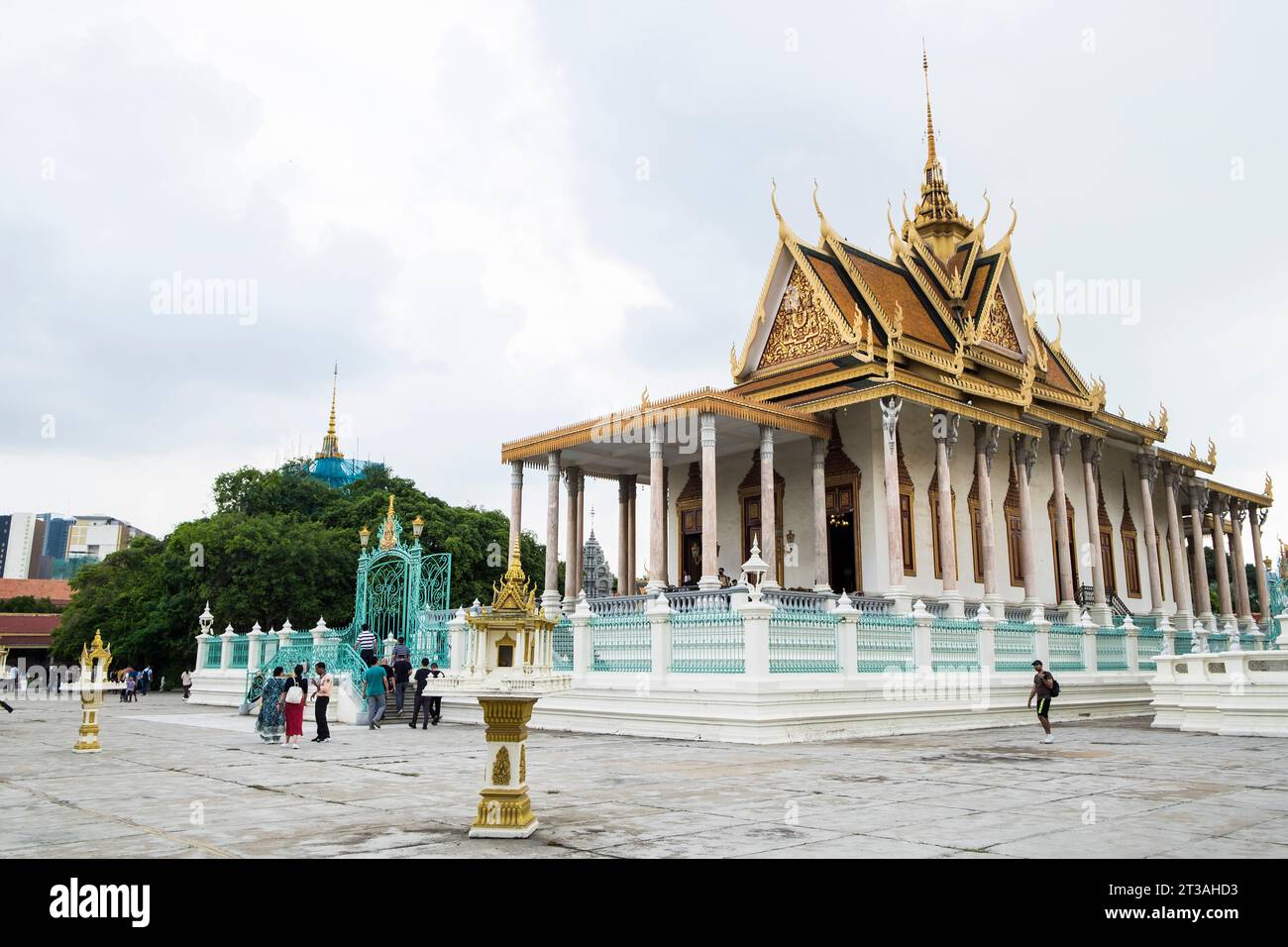 Kambodscha, Phnom Penh, Königspalast Stockfoto