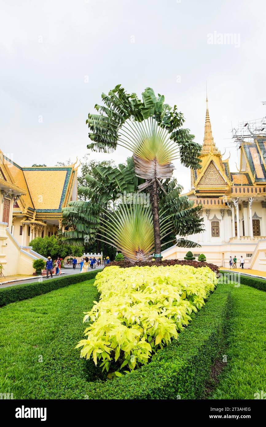 Kambodscha, Phnom Penh, Königspalast Stockfoto