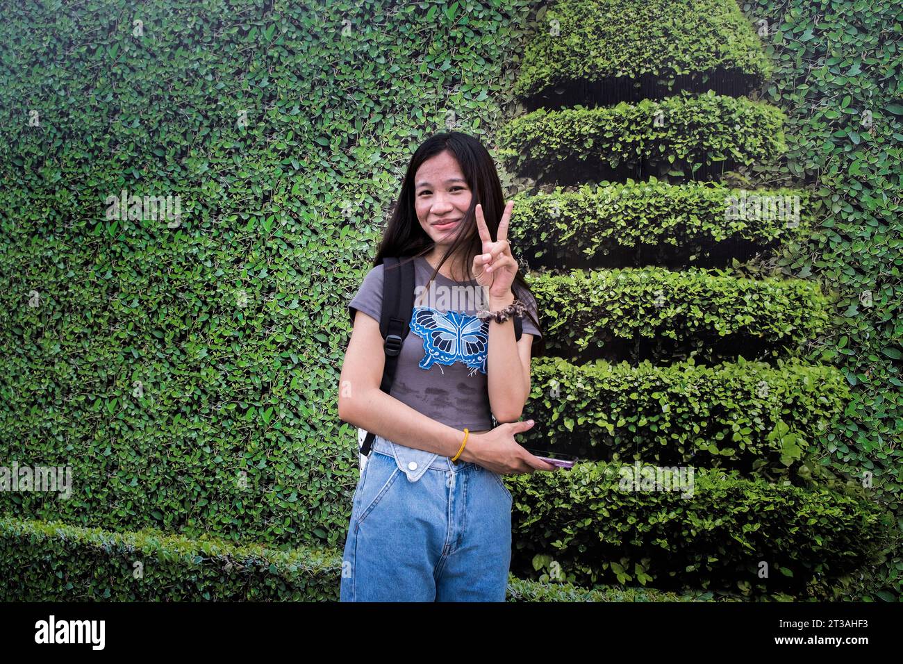 Kambodscha, Phnom Penh, Mädchen Stockfoto