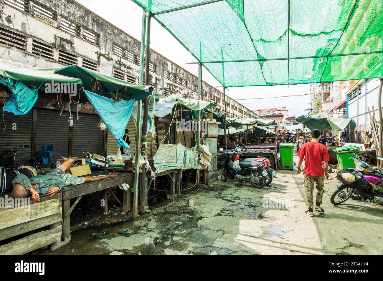 Kambodscha, Phnom Penh, Central Market Stockfoto