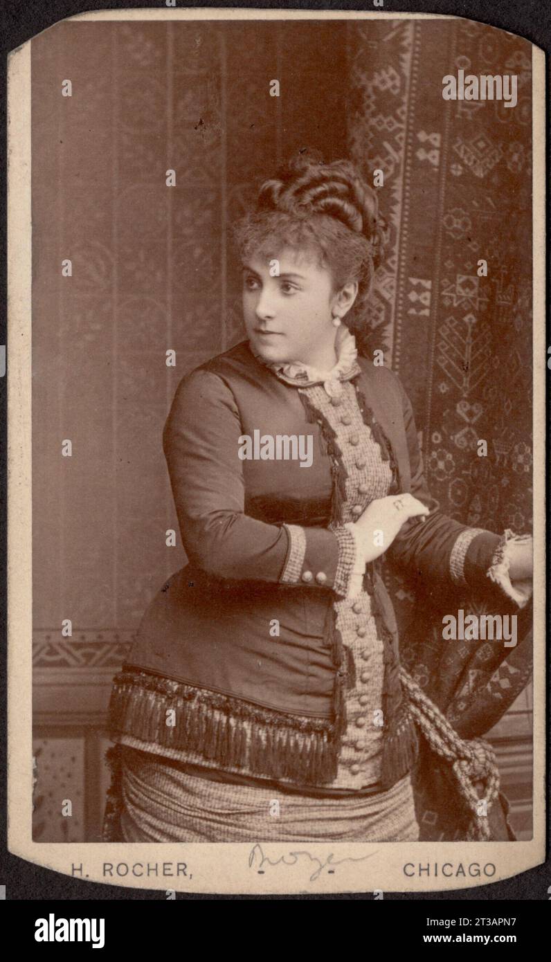 Marie Rôze (1846-1926) Stockfoto