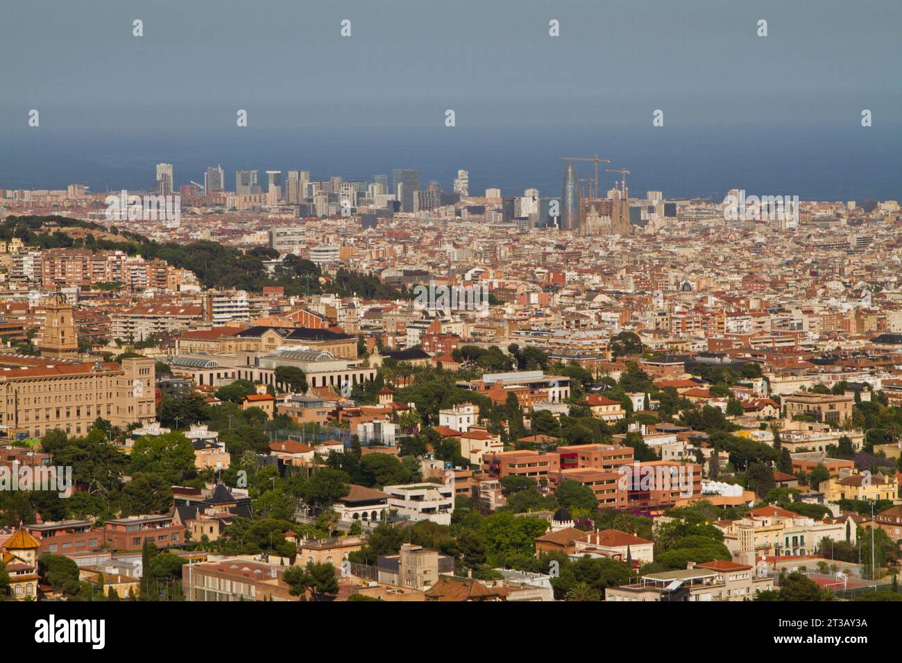 BARCELONE/ESPAGNE *** örtlicher Bildtitel *** Vue de BARCELONE Stockfoto
