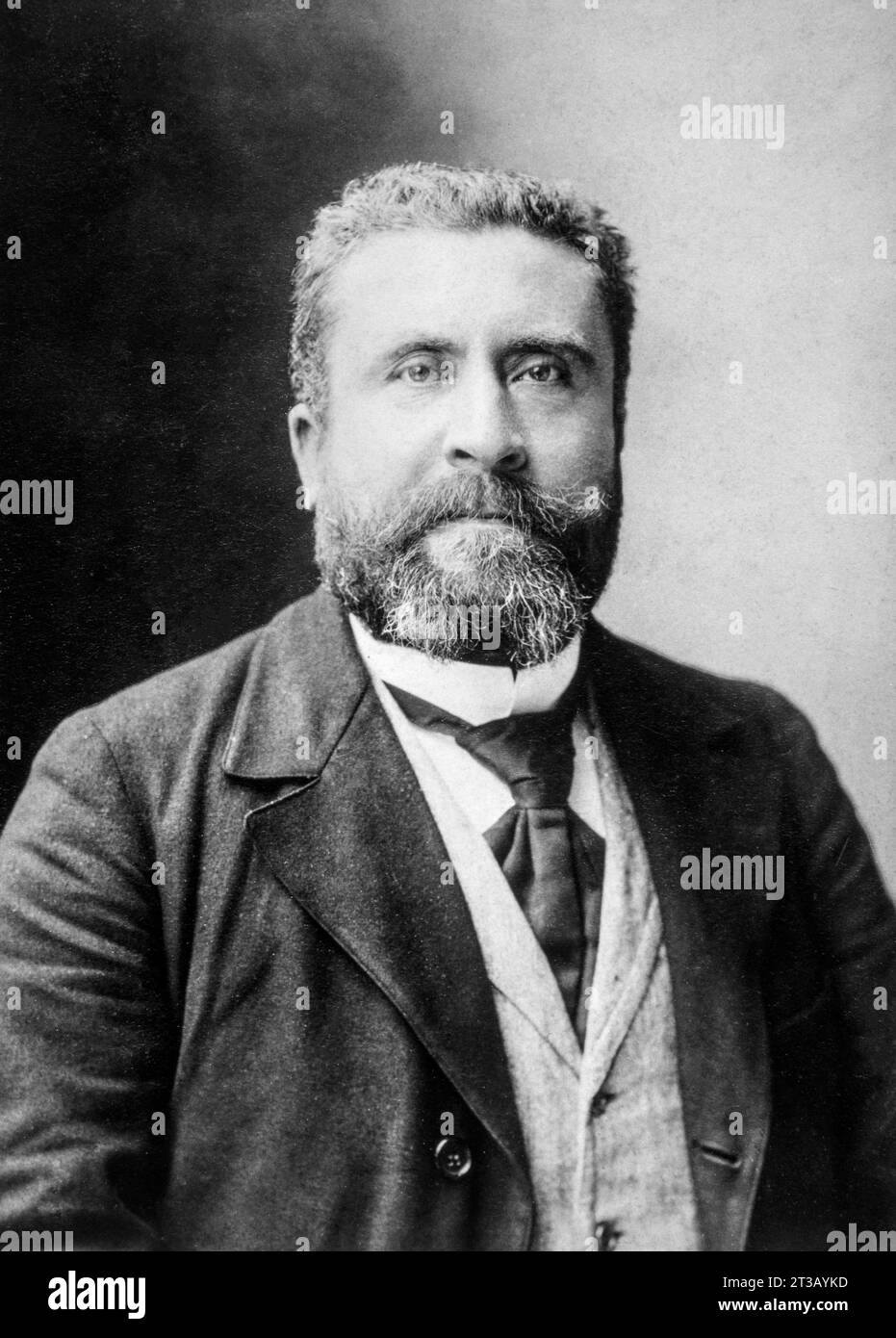 Fotografie, Porträt von Jean Jaures (1859 - 1914) Direktor der Zeitung L'Humanité Stockfoto