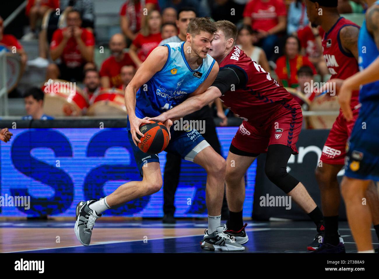 BEN LAMMERS American Pivot von DREAMLAND CB GRAN CANARIA während des Spiels UCAM Murcia CB gegen Dreamland CB Gran Canarias, Endesa Basketball League, Stockfoto