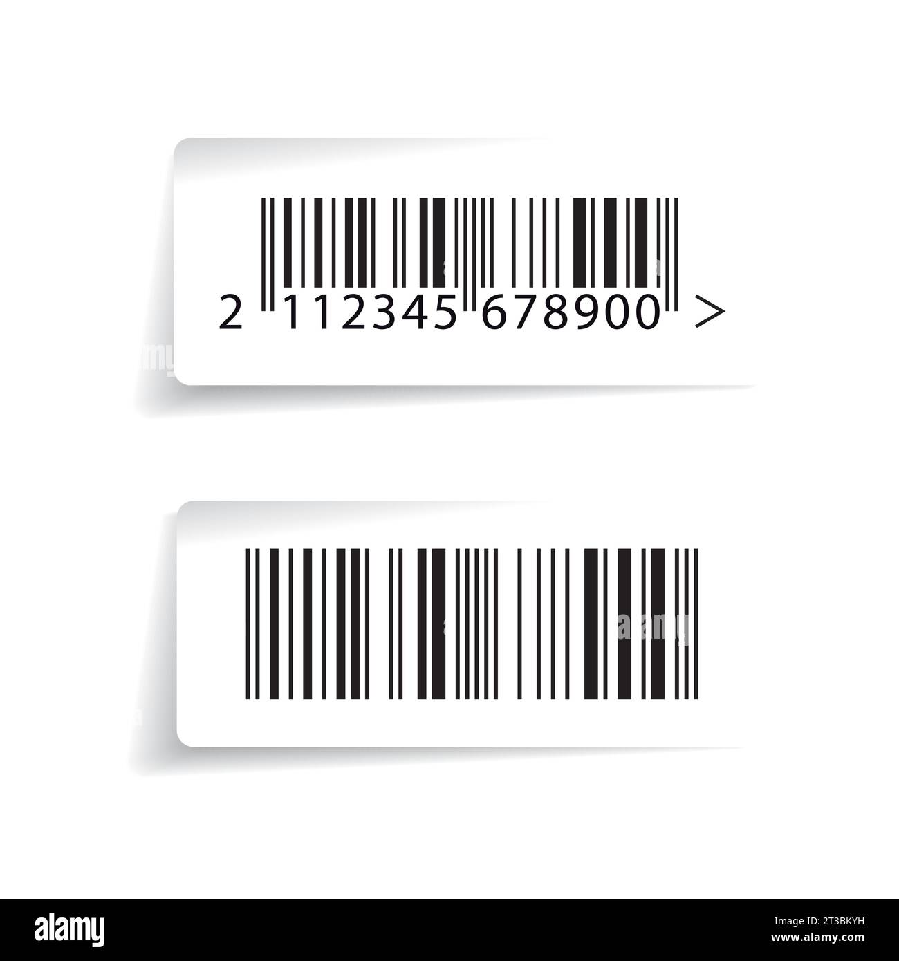 Barcode Label Vektor Stock Vektor