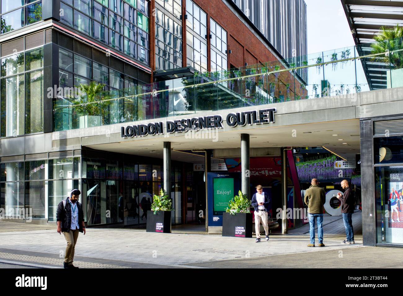 London Designer Outlet, Wembley Park, Borough of Brent, London, England, UK Stockfoto