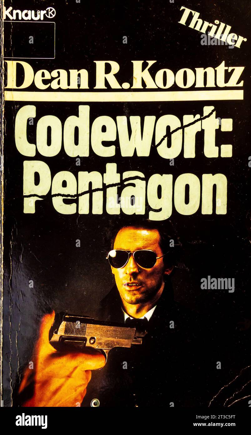 Codewort: Pentagon. Koontz, Dekan 1989 Stockfoto