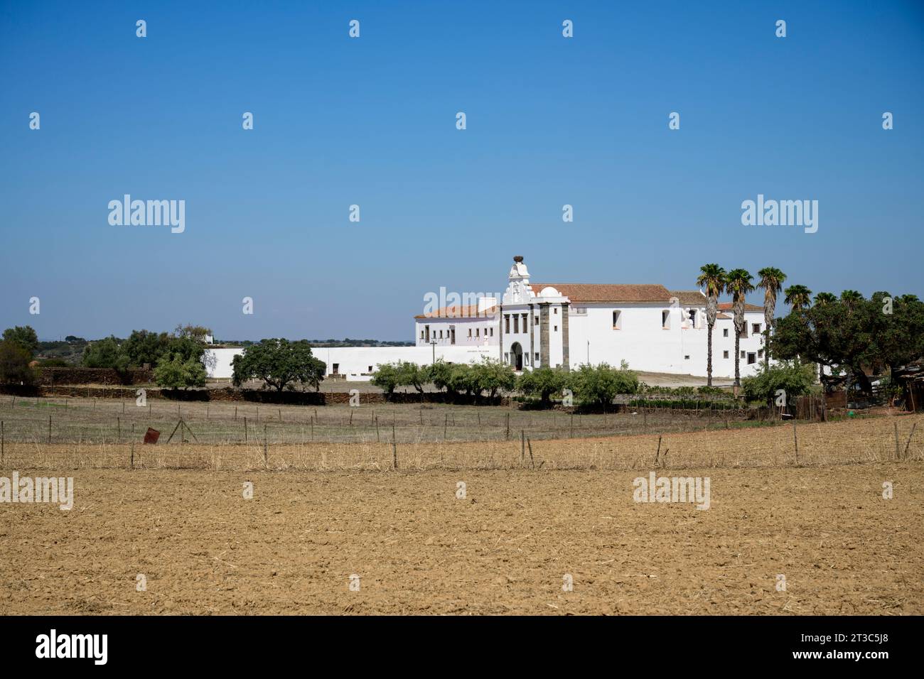 Convento da Orada, Monsaraz Kloster Agostinhos Descalzos (Augustiner-Orden) aus dem 18. Jahrhundert Stockfoto