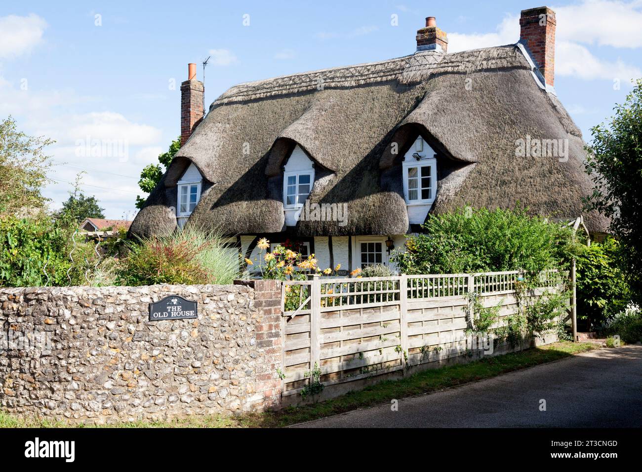 "Das Alte Haus", Prinsted, West Sussex Stockfoto