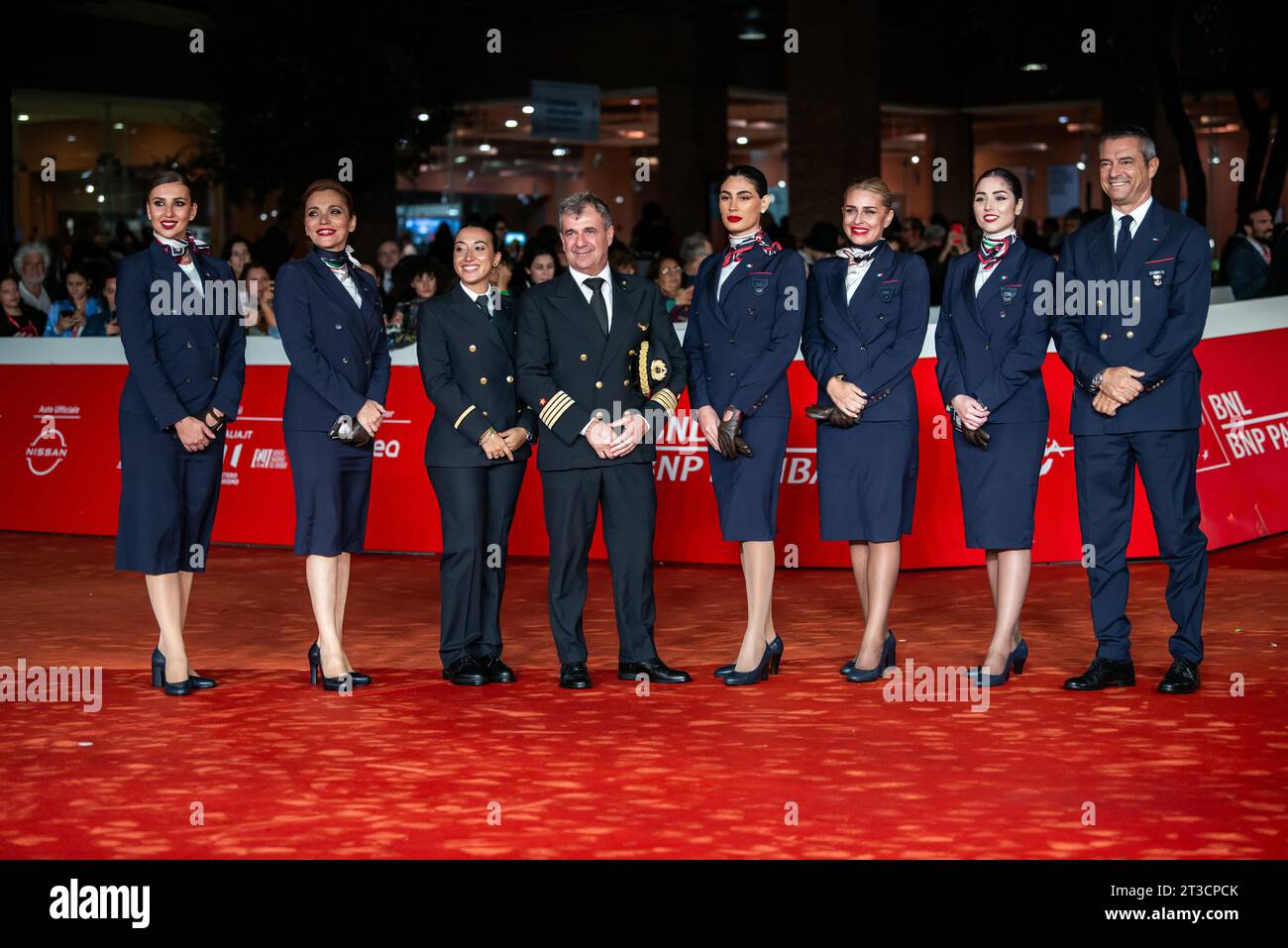 Roter Teppich von 'Volare' beim 18. Rom Film fest Stockfoto