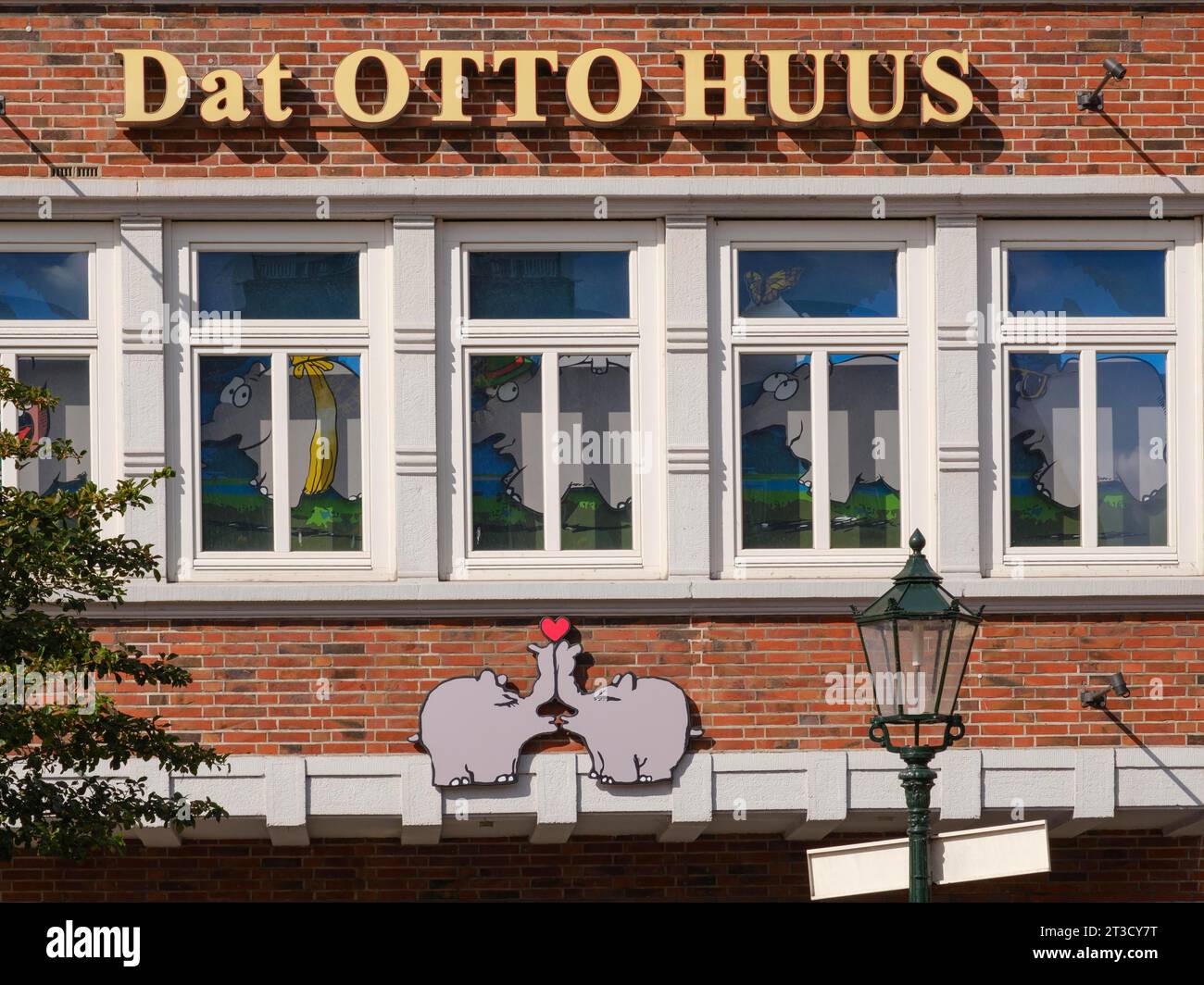 Dat Otto Huus, Museum, Emden, Ostfriesland, Niedersachsen, Deutschland Stockfoto