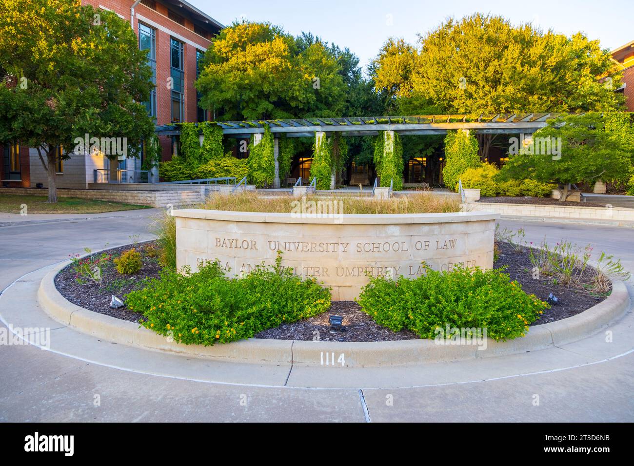 Waco, Texas – 22. September 2023: Baylor University School of Law Stockfoto