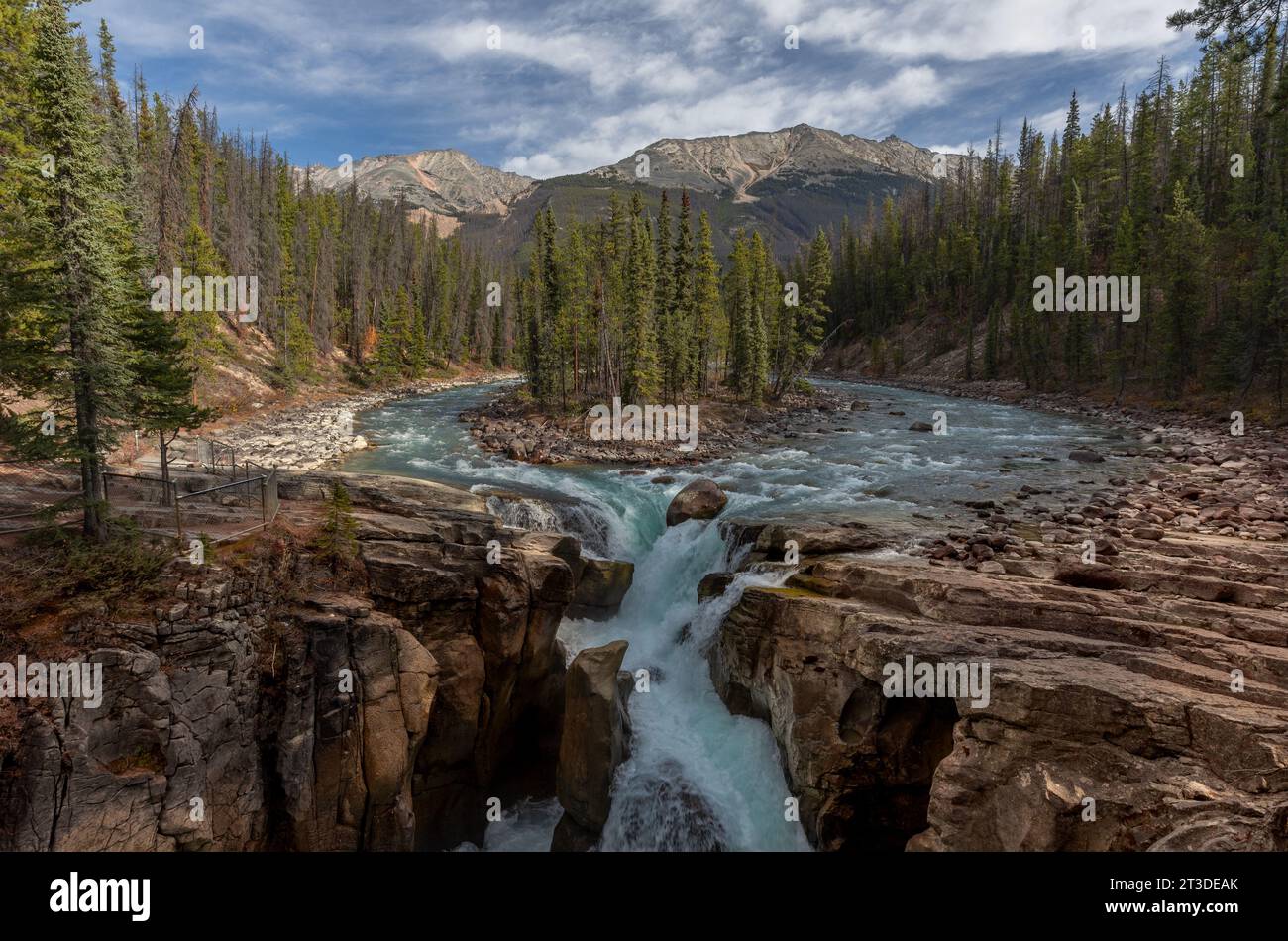 Banff und Jasper National Parak in Alberta, Kanada Stockfoto