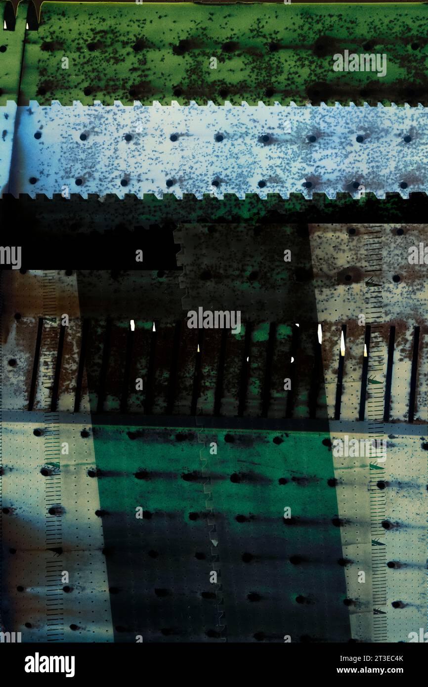 Collageabstrakt. Stockfoto