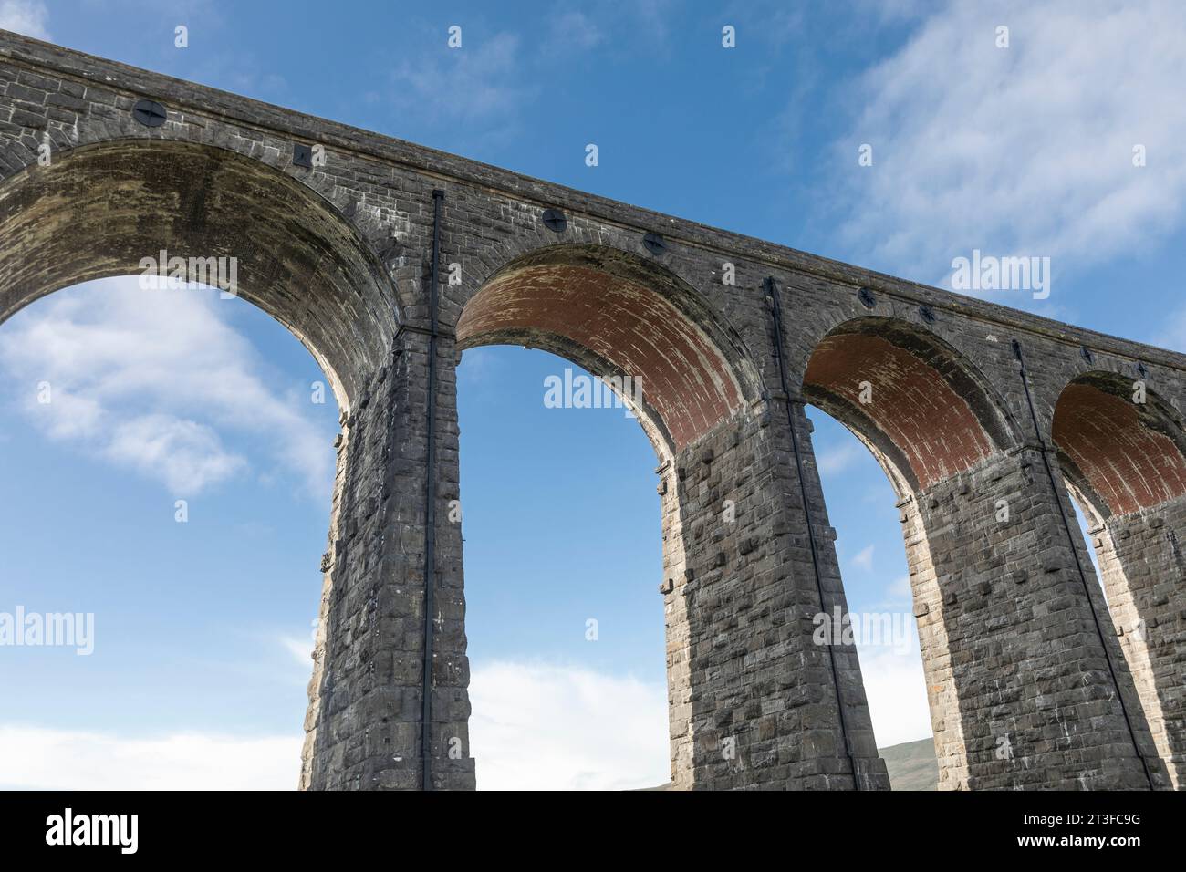 Die Bögen des Ribblehead-Viadukts, Lancashire Stockfoto