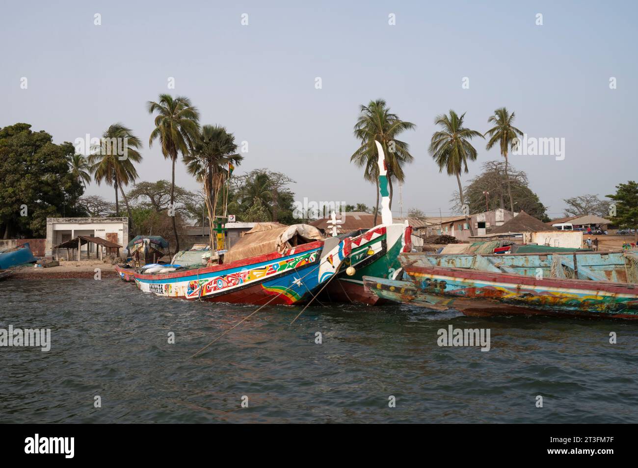 Senegal, Casamance, Region Ziguinchor, Departement Oussouye, Elinkine Stockfoto