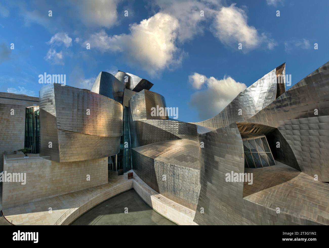 Das Guggenheim Museum Bilbao in Bilbao im Baskenland, Spanien Stockfoto