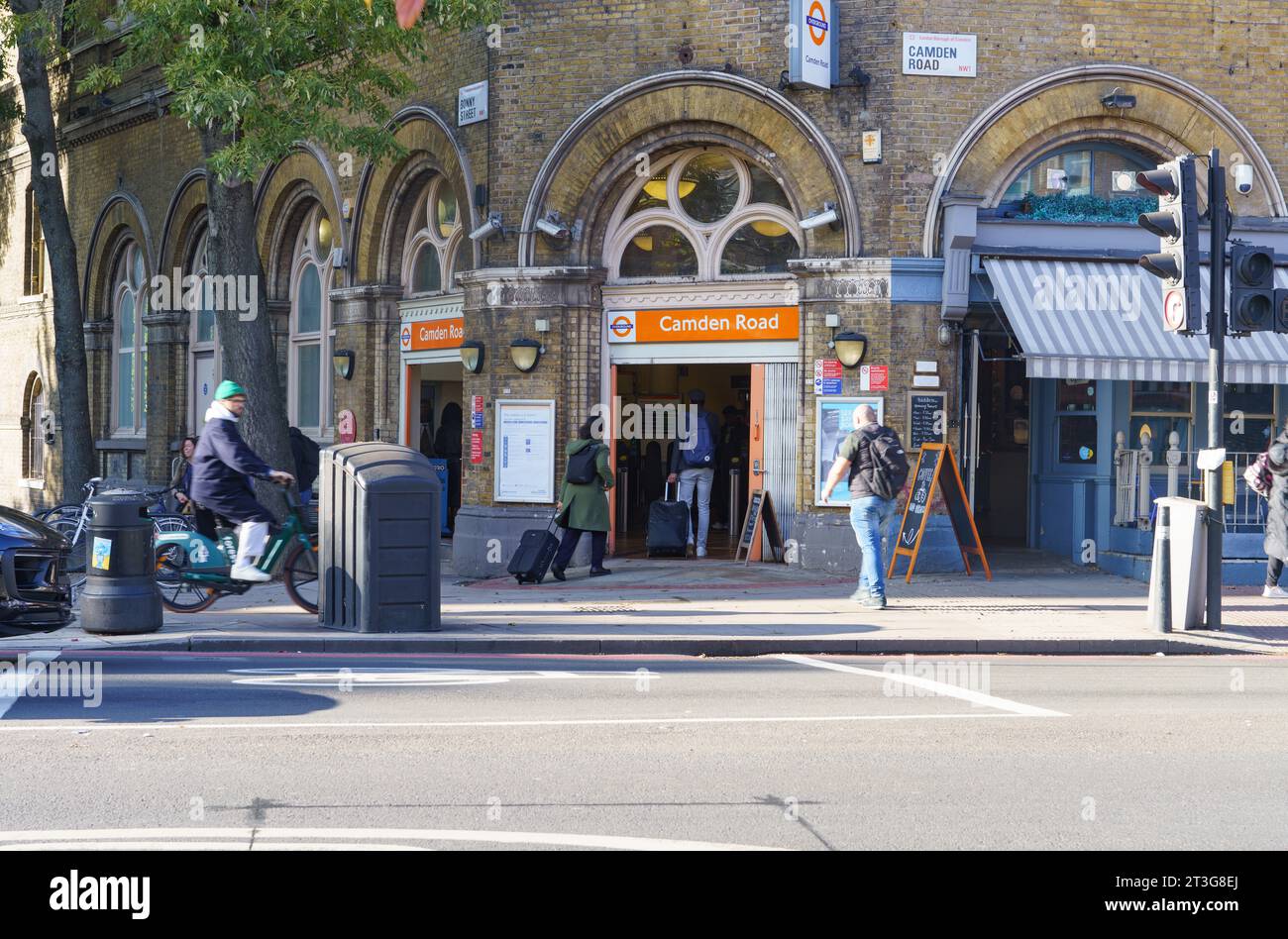 Camden Road Overground Station Stockfoto