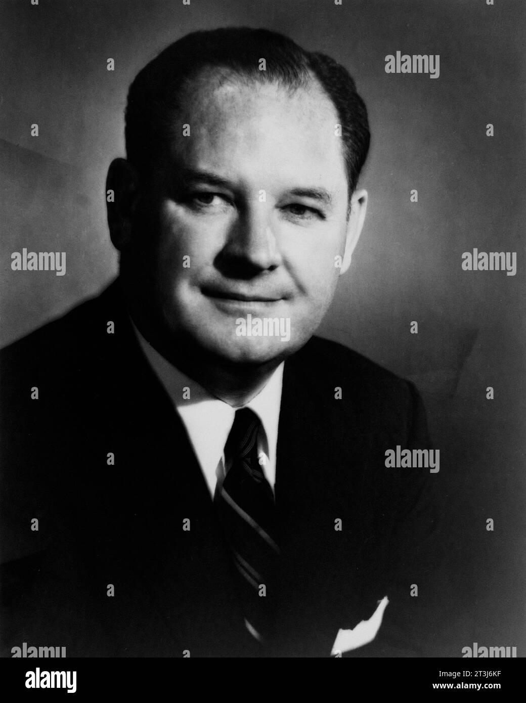Dr. T. Keith Glenan, der erste Administrator der NASA. Von 1958 bis 1961 war er Administrator. Stockfoto