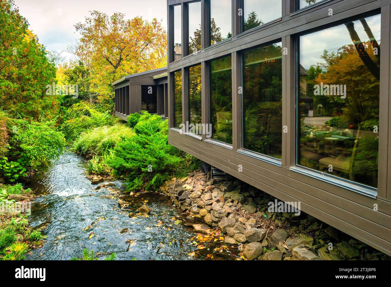 Ancaster Mill Restaurant in Hamilton, Ontario, Kanada Stockfoto