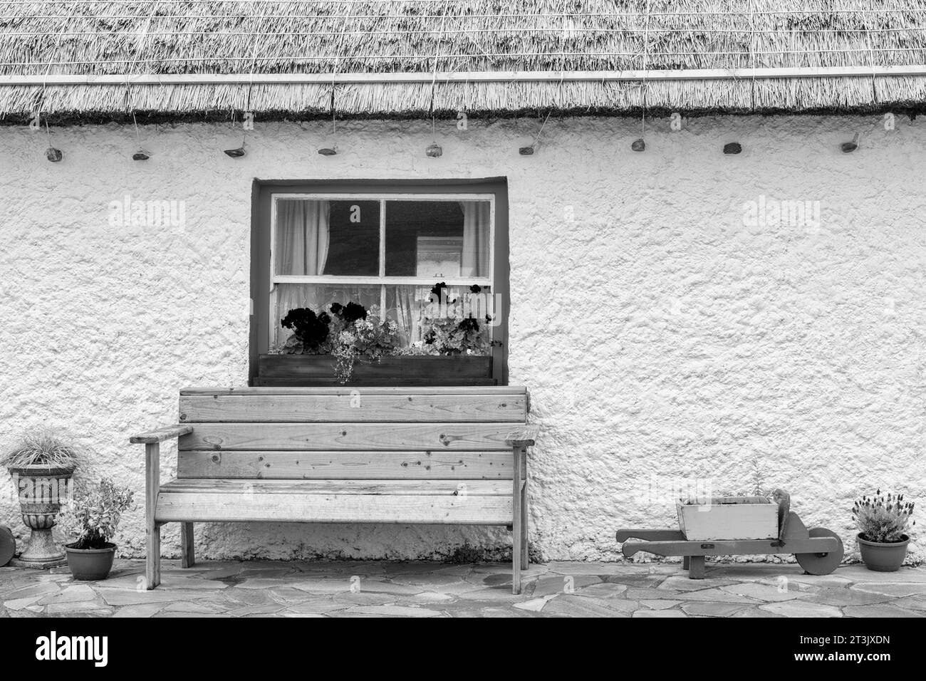 Glencolumbkille Folk Village, County Donegal, Irland Stockfoto