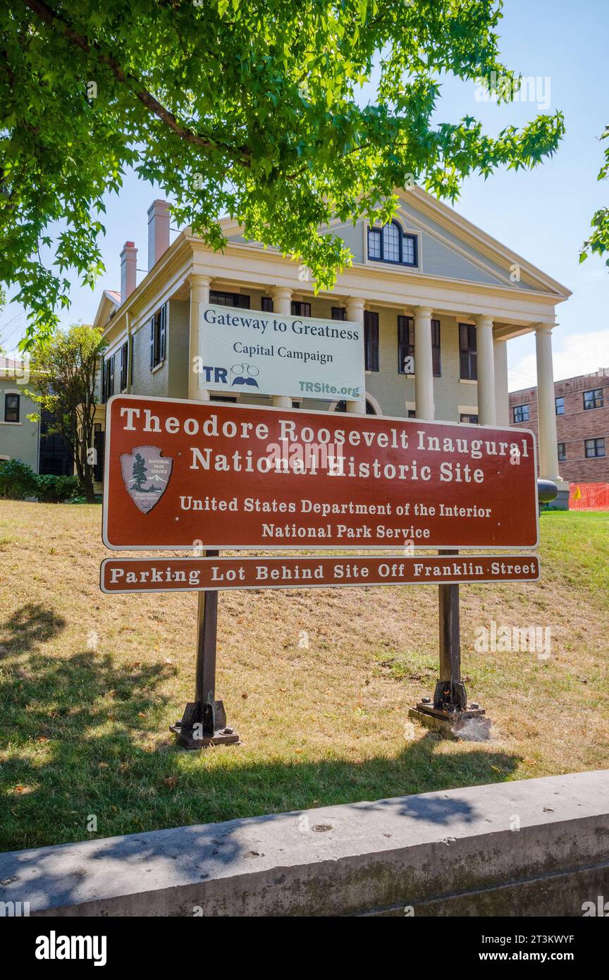 Die Theodore Roosevelt Inaugural National Historic Site Stockfoto