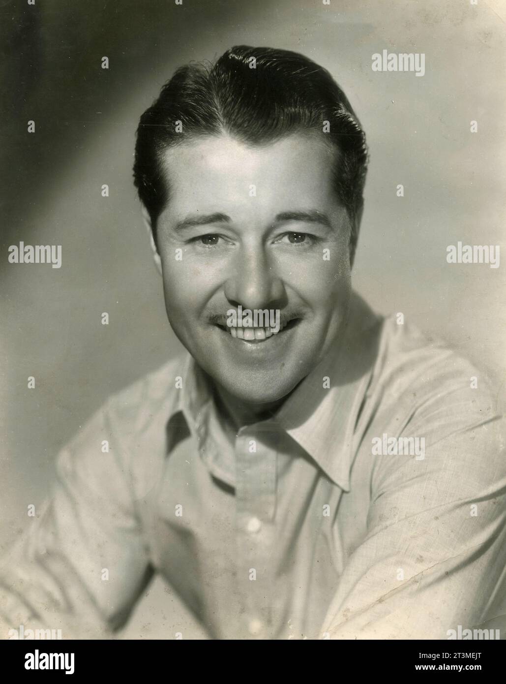 Porträt des US-amerikanischen Schauspielers Don Ameche, USA 1930 Stockfoto