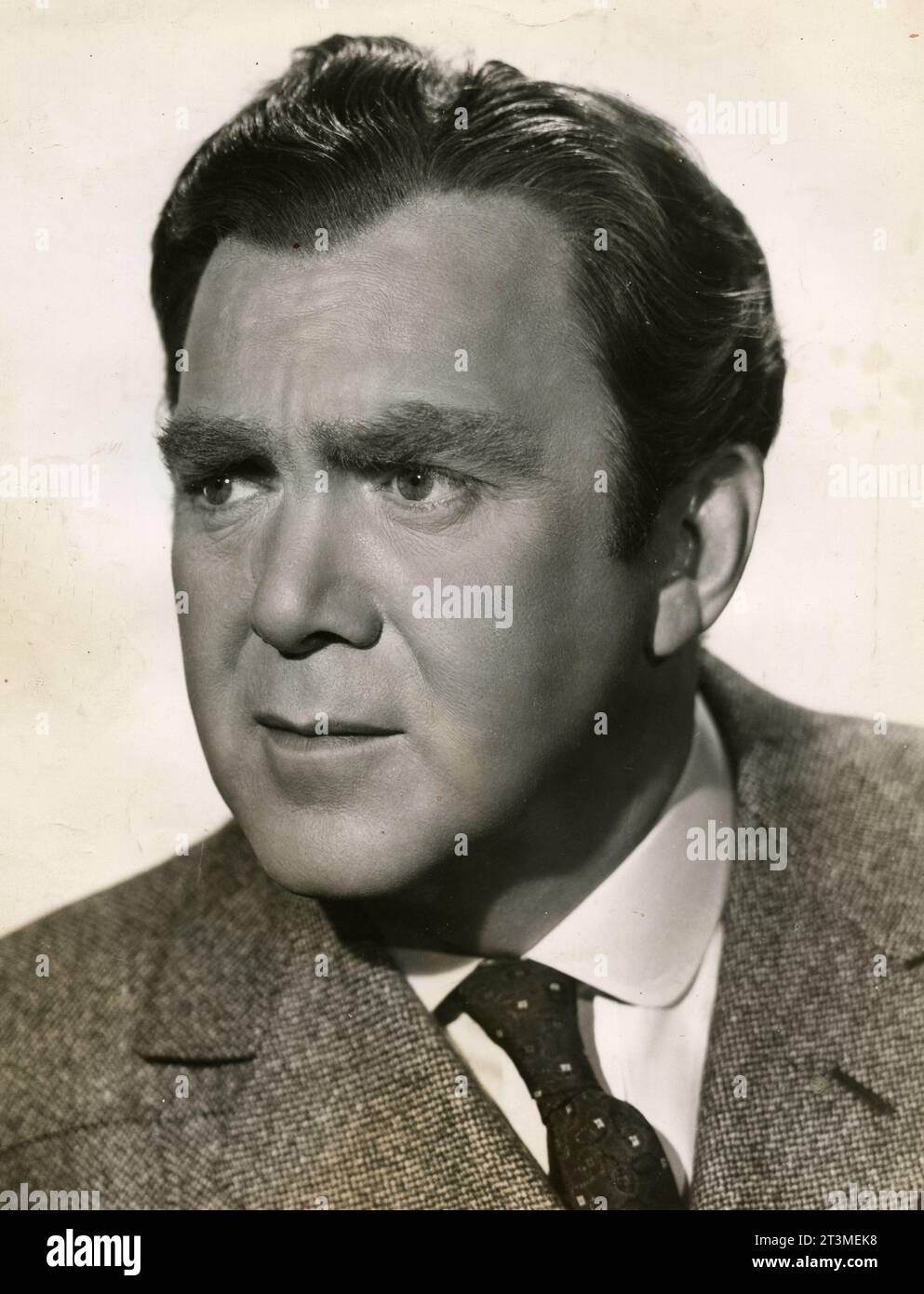 US-amerikanischer Schauspieler Thomas Mitchell, 1950er Jahre Stockfoto
