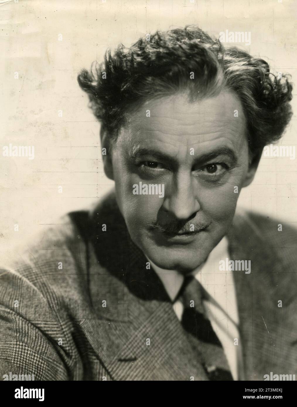 US-amerikanischer Schauspieler John Barrymore, 1930er Jahre Stockfoto