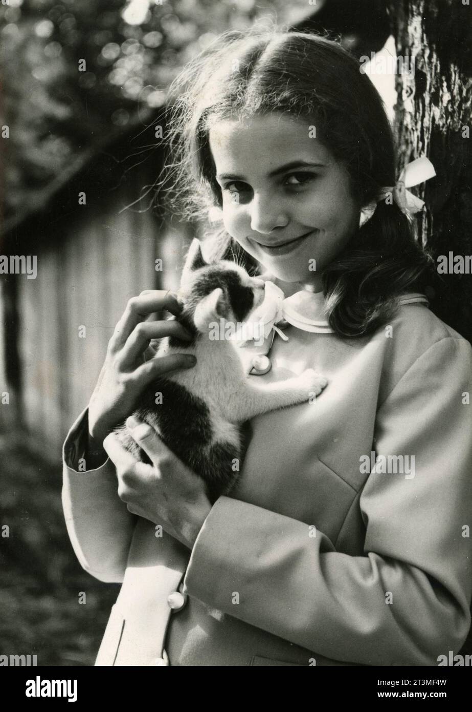 Dänische Schauspielerin Eva Marie Singhammer, Dänemark 1960er Jahre Stockfoto