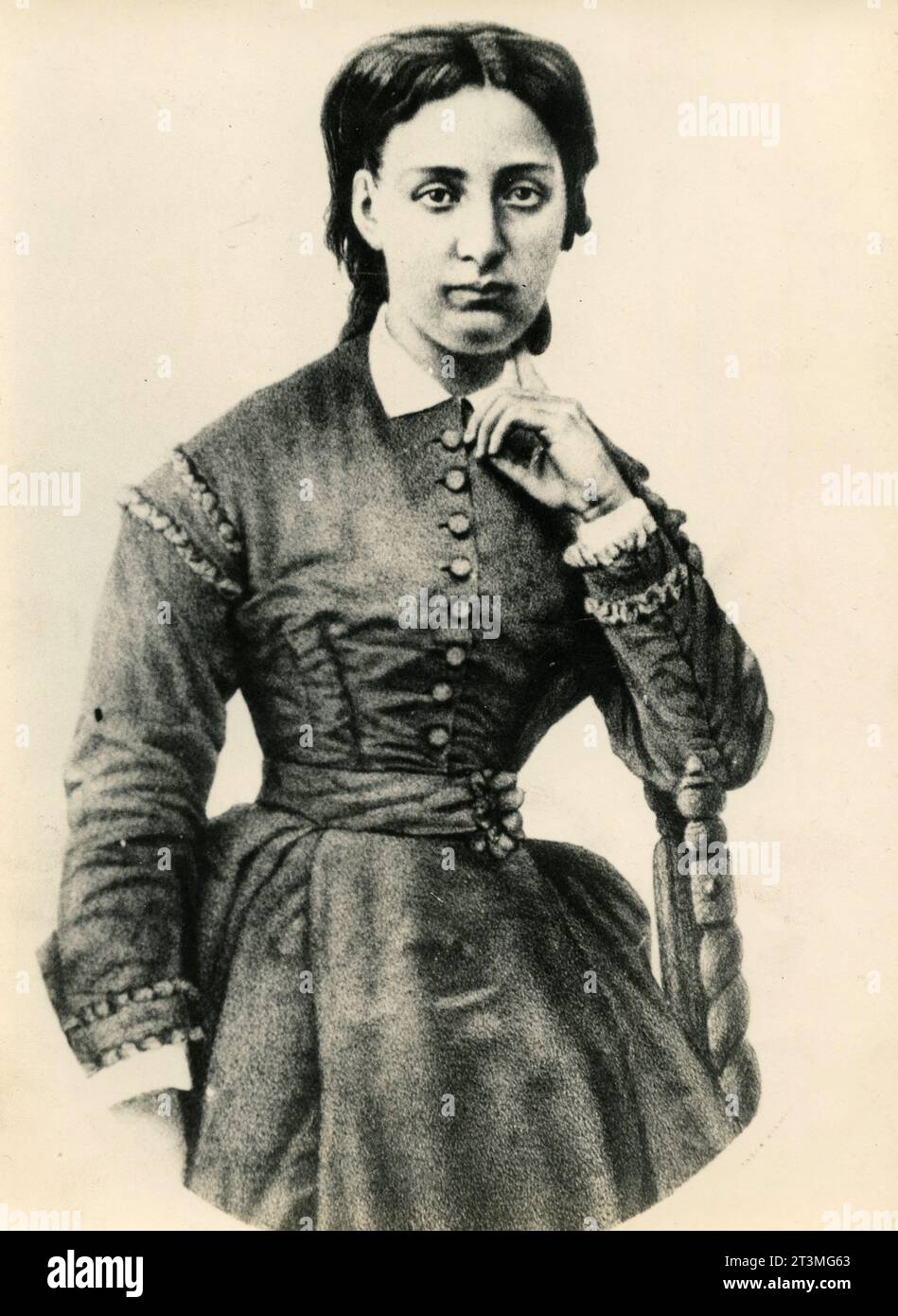 Prinzessin Maria Vittoria dal Pozzo della Cisterna, Ehefrau von Amedeo von Savoyen, Italien 1867 Stockfoto
